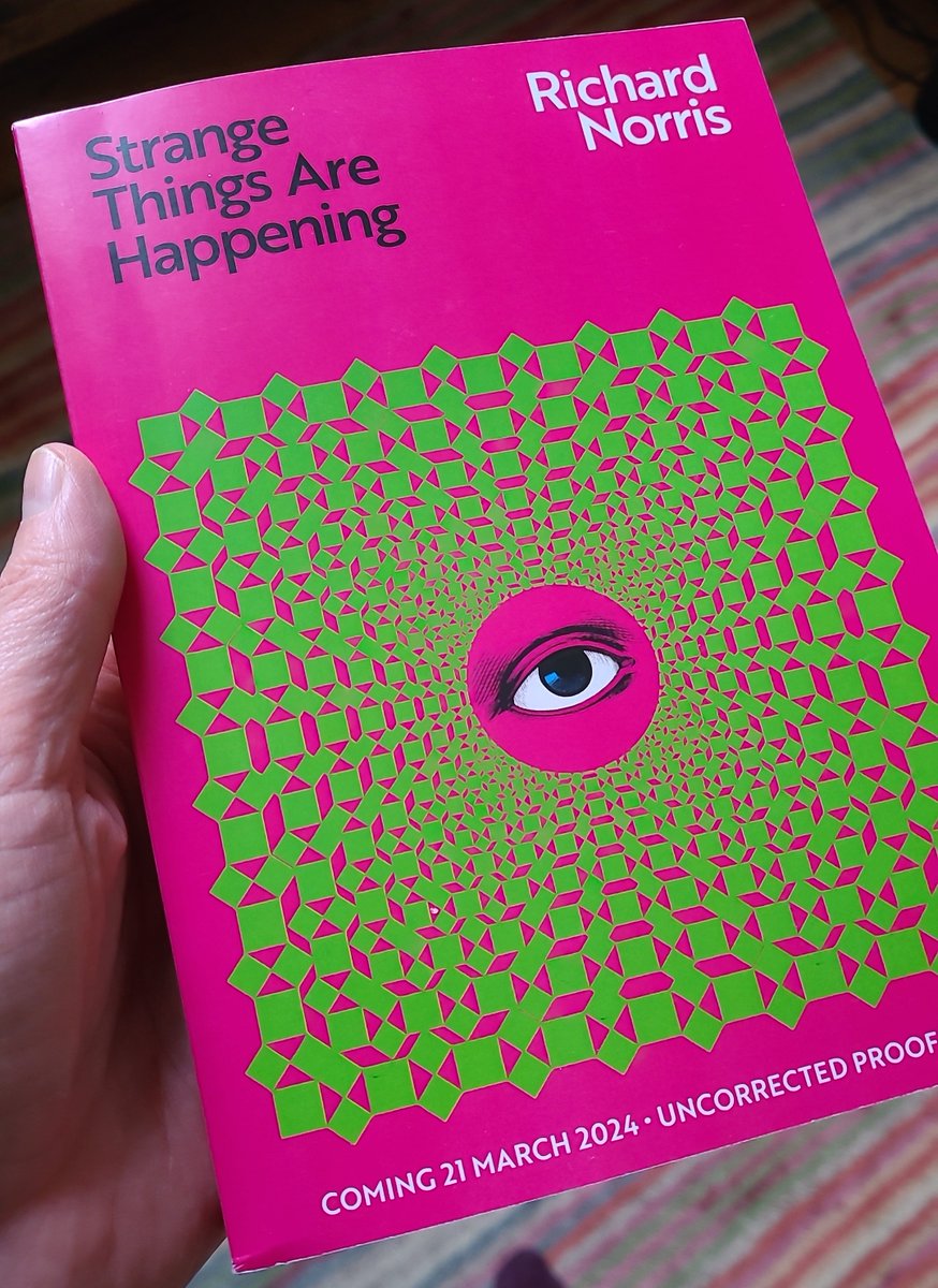 This is every bit as fantastic as its cover - @MrRichardNorris' psychedelic music autobiography, out in March