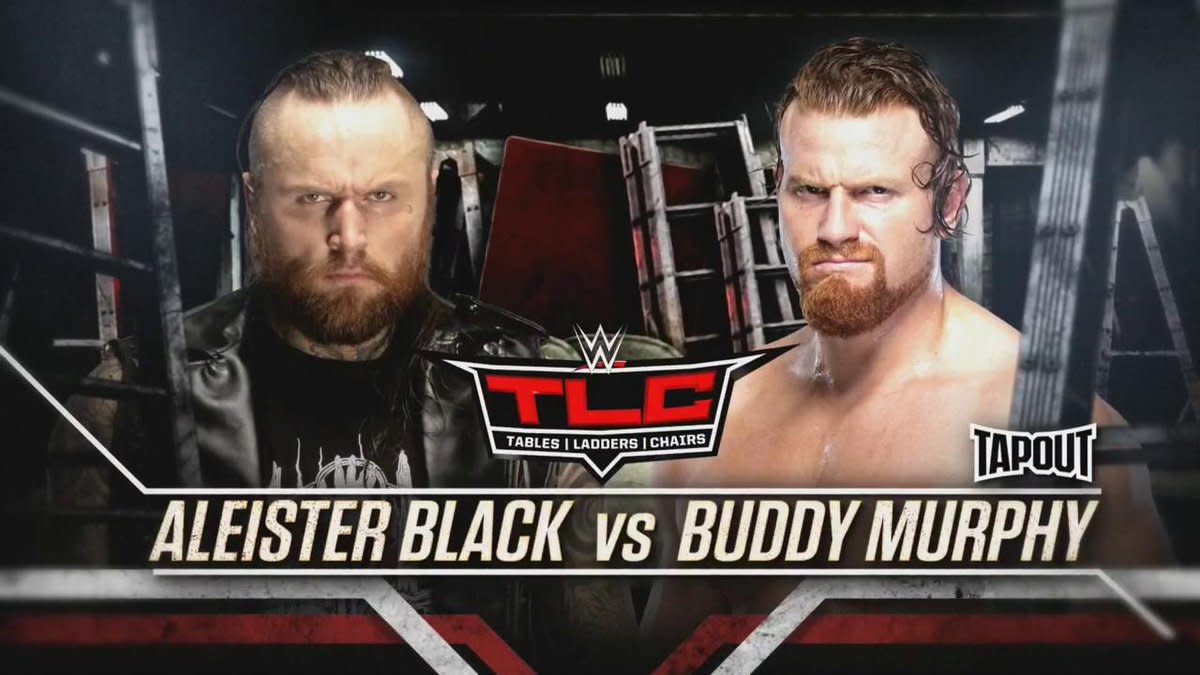 12/15/2019

Aleister Black defeated Buddy Murphy at TLC from the Target Center in Minneapolis, Minnesota.

#WWE #TLC #AleisterBlack #MalakaiBlack #BuddyMurphy #BuddyMatthews #HouseOfBlack