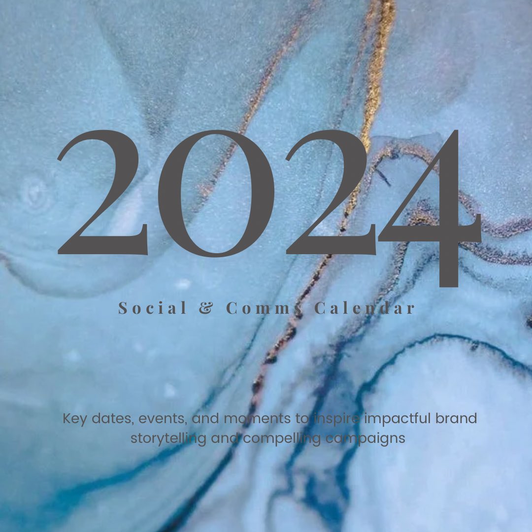 Our 2024 Communications and Content Calendar is now live✨.  Elevate your brand storytelling by seizing key moments and opportunities to plan impactful communication, campaigns and social content in the New Year.

socialdisruption.co.uk/2024-communica…

#ContentCalendar #CommunicationStrategy