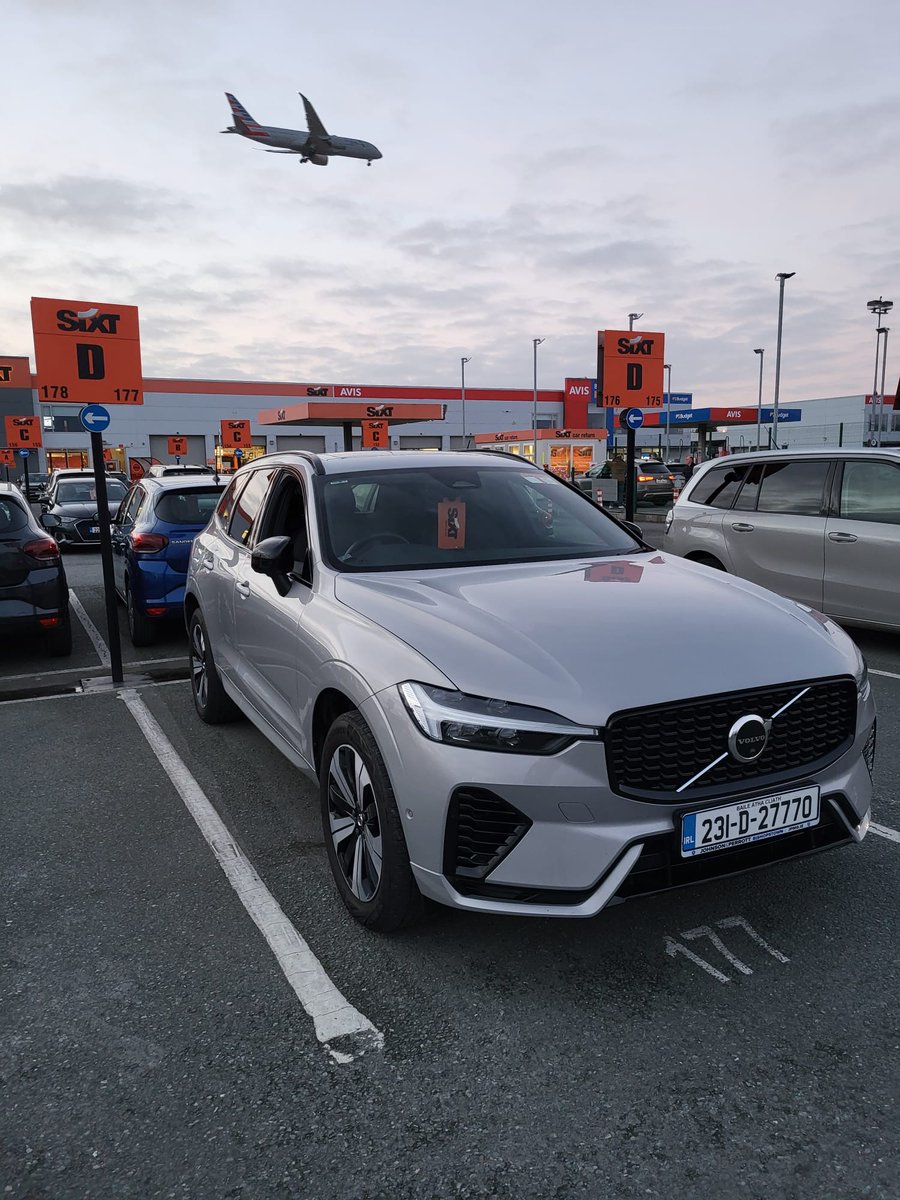 Our Garage Supervisor Jack says he took this by "Accident". What do we think? #SecretPhotographer #Volvo #AmericanAirlines #Dublin
