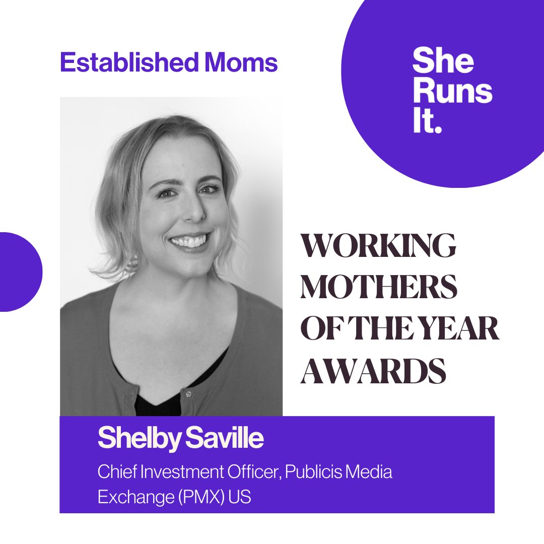 Shelby Saville, CIO of PMX, has been recognized in @SheRunsItOrg’s 2024 Working Mothers of the Year Awards! Congrats, Shelby 🎉 The live ceremony will be in NYC on Feb 29. Learn more here: ow.ly/v0cp50QiW8U #WinningRoar #LionPride