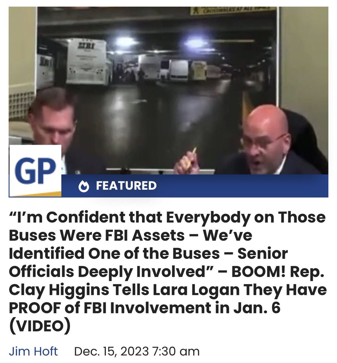 .@RepClayHiggins; do you still trust @SpeakerJohnson after NDAA passed and still allows a WEAPONIZED FBI to SPY on Americans w/out warrant PLUS he was also seen w/TDS TRAITOR #PaulRyan who was most probably involved in staging the #Jan6 RED FLAG EVENT⁉️ I DON’T‼️ @laralogan