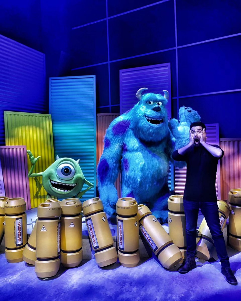 Javier_Dut's tweet photo. Mundo Pixar 💡🧸🐟❤️🎥 #mundopixar #exposición #madrid #animación #magia #disney #up #toystory #insideout #luca #coco #nemo #monstersinc #ratatouille  #elemental #javierdut #waltdisneystudios https://t.co/OYMGxrNp4O