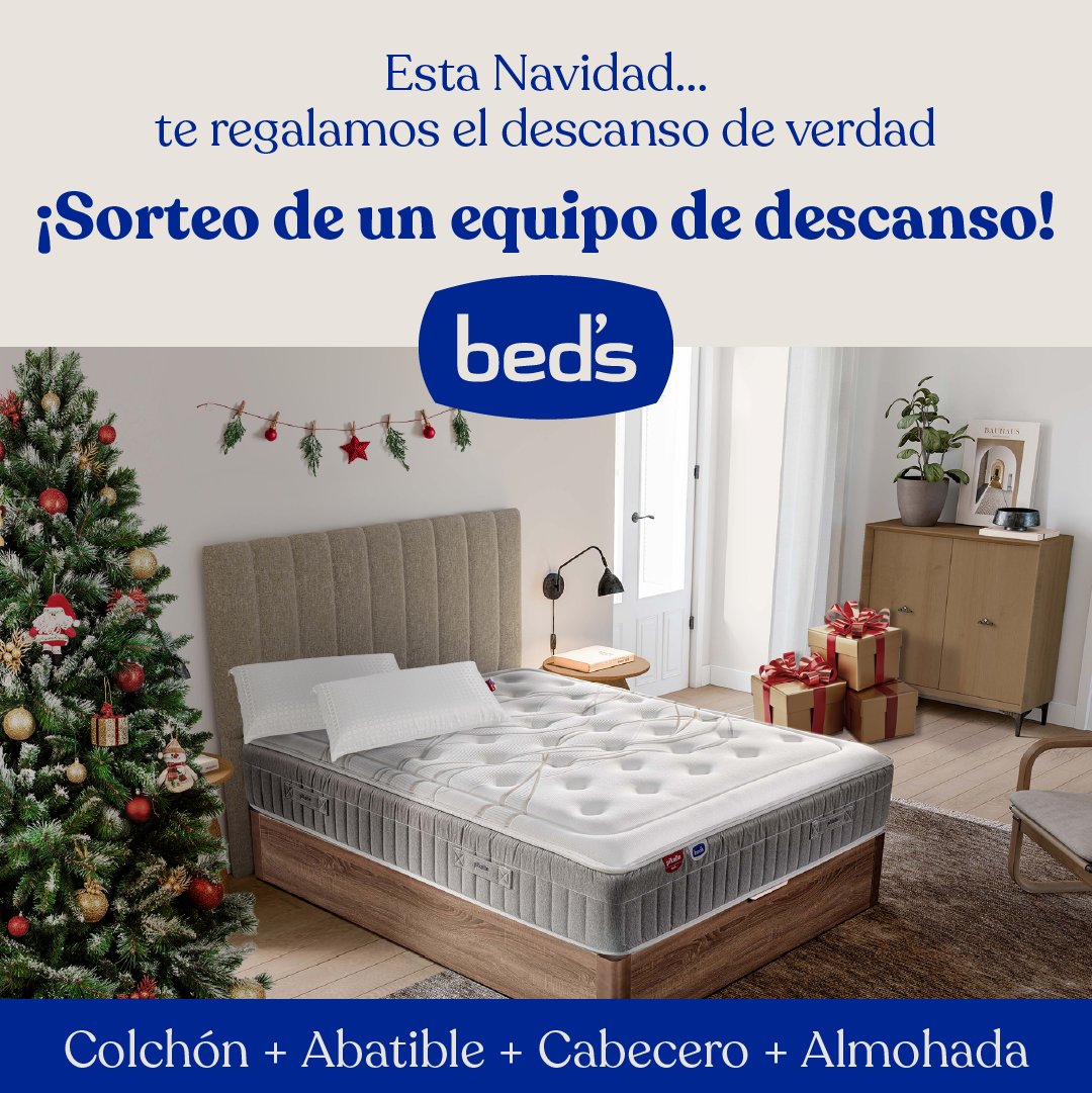 🎁¿Quieres ganar un equipo de descanso completo?🎁 Rellena el formulario y entra en el #sorteo de un equipo de descanso valorado en 2.500€: mtr.cool/cnbsdcgfzt

¡Mucha suerte!
#Beds #eldescansodeverdad