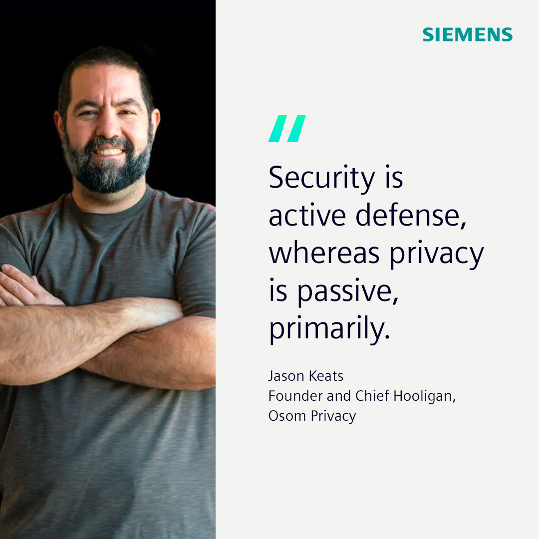 Today, concern over individual privacy has faded with little incentive to stop. @OsomPrivacy is seeking to change this paradigm by giving consumers iron-clad #privacy, security, and control over their #data. More in our latest #podcast with @OSOMKeats 🎧 sie.ag/55zwij