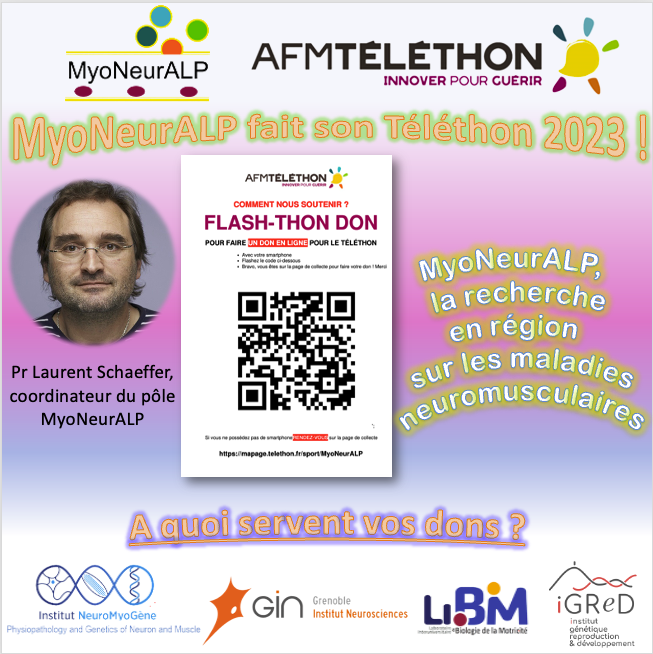 youtu.be/-J4D2X26Ei4?si… via <a href="/YouTube/">YouTube</a> Pr Laurent Schaeffer, vous donne des exemples de recherches  menées par ce pôle grâce au Téléthon et donc grâce à vos dons.  Les chercheurs, les malades et leur famille ont besoin de vos dons et  comptent sur vous : mapage.telethon.fr/sport/MyoNeurA…