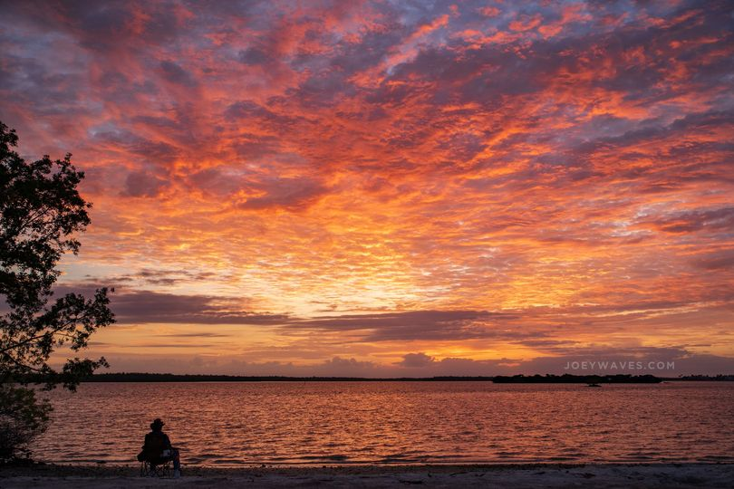 One of last weeks amazing fire skies from Marco Island