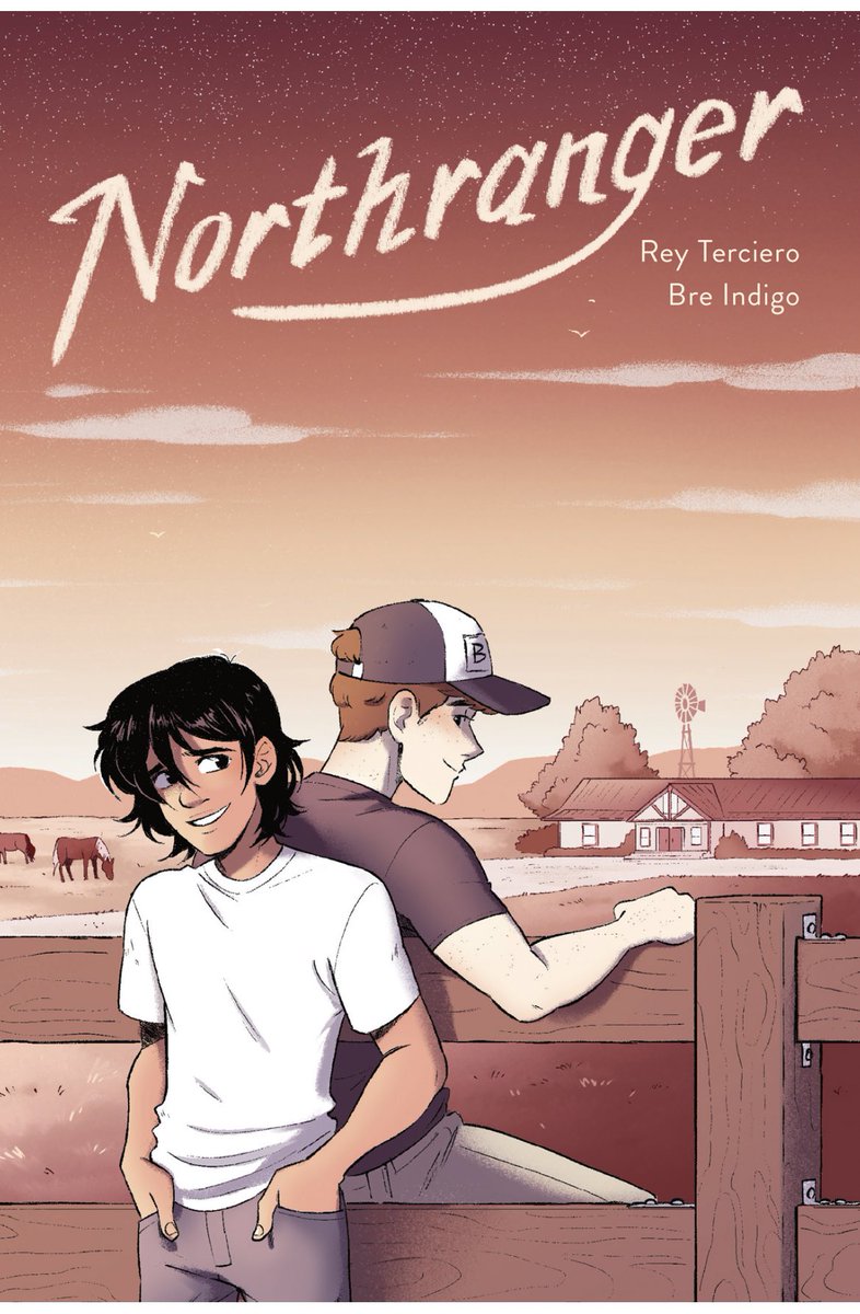 Loved my first winter break book! @RexOgle’s graphic novel, Northranger, is set on a ranch and it’s a great romance crossover for horror fans. It’s just what my little gay self needed to read when I was a teenager #TLchat #inTLchat