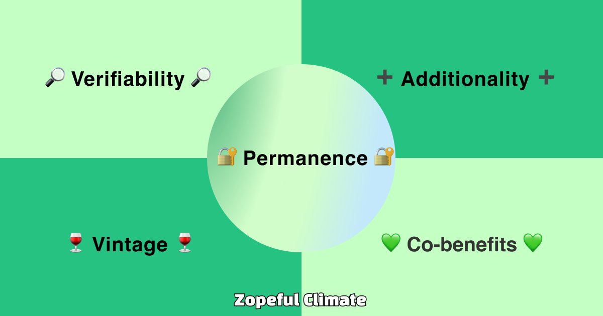 We believe investing in science-backed solutions for our planet should be accessible to all 🌎 Curious to learn how we compare different carbon removal solutions to decide on our 9 incredible portfolio partners? 💚 zopeful.com/carbon-removal… #climate #carbonremoval