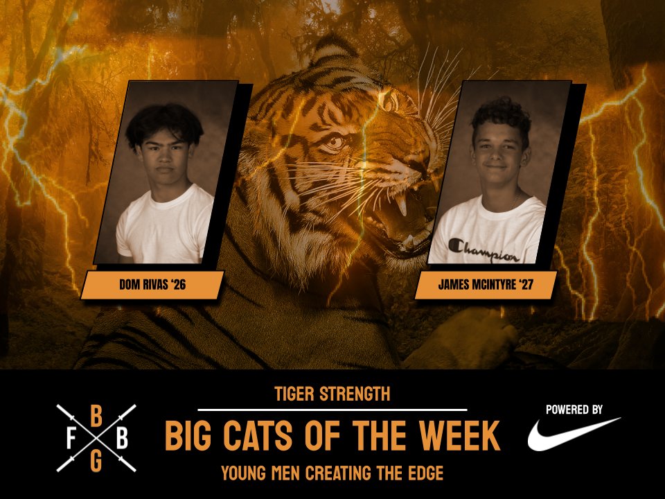 Gotta celebrate the great work these two have put in over the past two weeks of lifting! That'll wrap it up for 2023, big things to come in the new year! #YearoftheTigers #TheEDGE