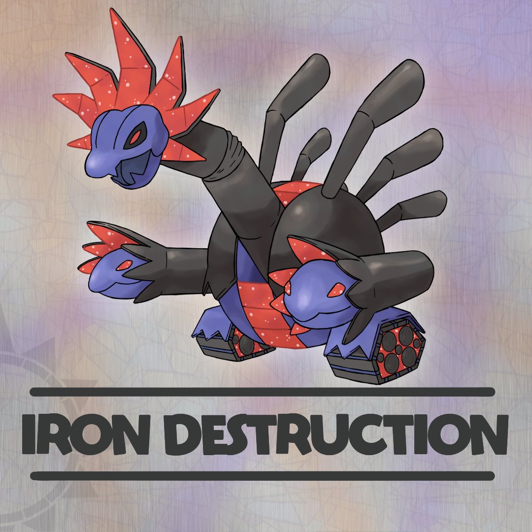 Paradox hydreigon dark/fire type I know, the name it's kinda edgy, but it's an old post. Now, i would Name it iron heads or iron blaster idk #pokemon #PokemonScarletandviolet #pokemonparadox #hydreigon #ironjugulis