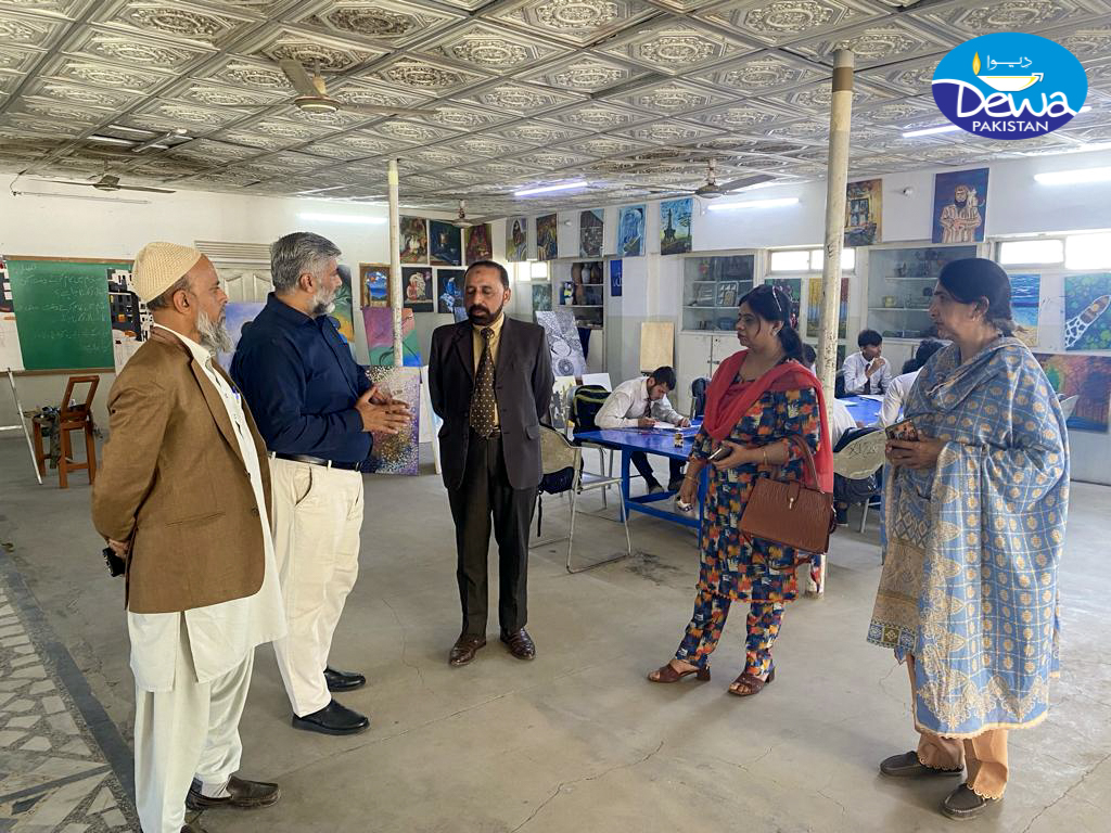 Dewainstitute's tweet image. 🔹The Board of Intermediate Education Karachi sent an inspection team to DEWA, today.

#dewainstitute #dewa #boardofintermediateeducation #boardofintermediate #classrooms #fineartsroom #tailoringsection #computerlab