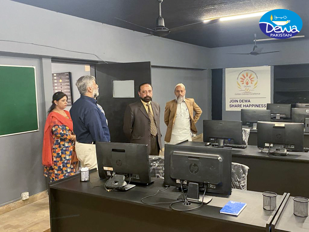 Dewainstitute's tweet image. 🔹The Board of Intermediate Education Karachi sent an inspection team to DEWA, today.

#dewainstitute #dewa #boardofintermediateeducation #boardofintermediate #classrooms #fineartsroom #tailoringsection #computerlab