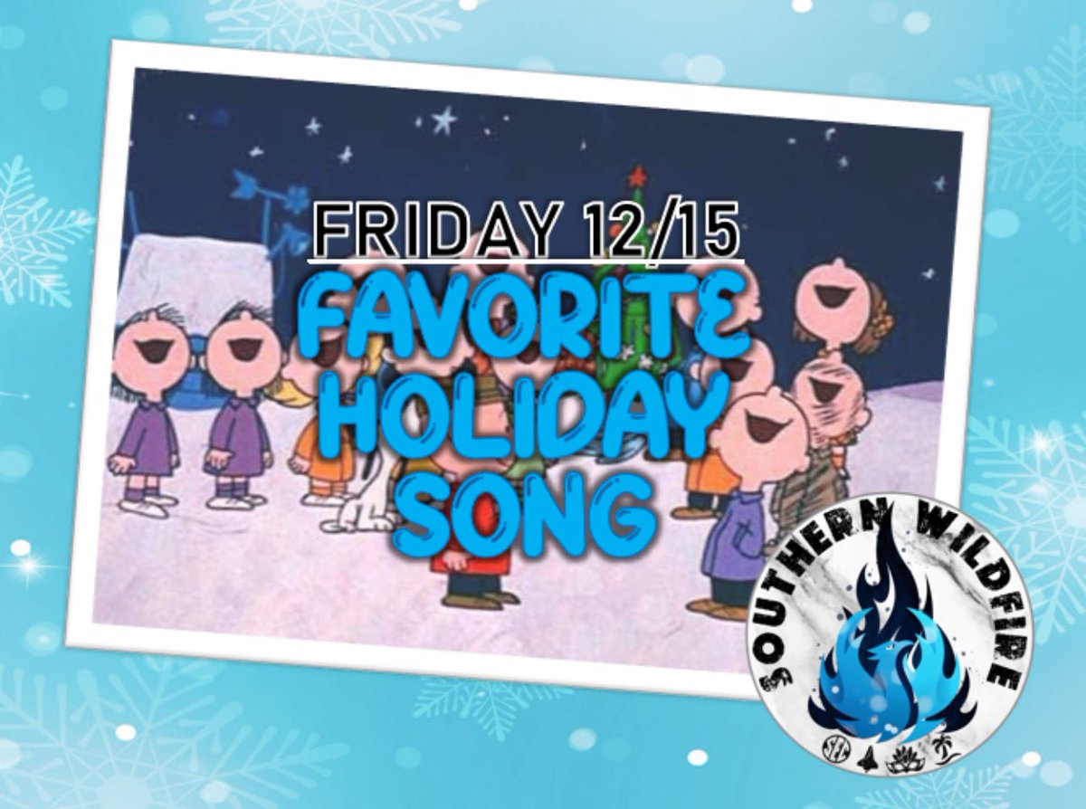 The Southern Wildfire (@ihx_wildfire) on Twitter photo It’s time to deck the halls and have ourselves a merry little Friday!! We want to know what your favorite holiday song is! Let us know and be sure to tag <a href="/ihx_wildfire/">The Southern Wildfire</a>!! 🎶🥁🔥
#TheSouthernWildfire It’s time to deck the halls and have ourselves a merry little Friday!! We want to know what your favorite holiday song is! Let us know and be sure to tag <a href="/ihx_wildfire/">The Southern Wildfire</a>!! 🎶🥁🔥
#TheSouthernWildfire