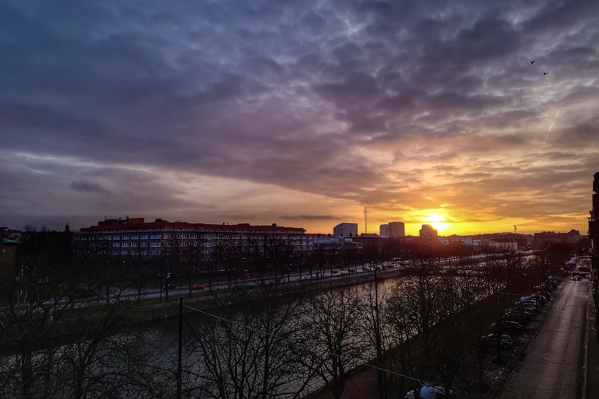 The sun finally appeared for a little while #malmö #photofrommyheart