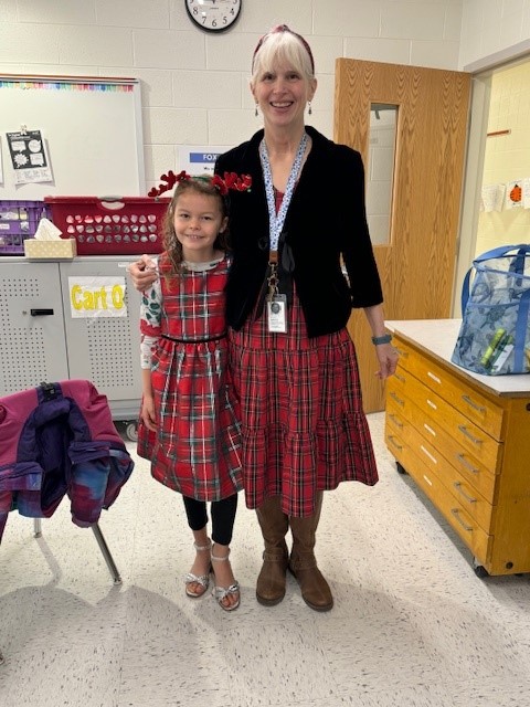 Staff and students are in the winter holiday spirit!