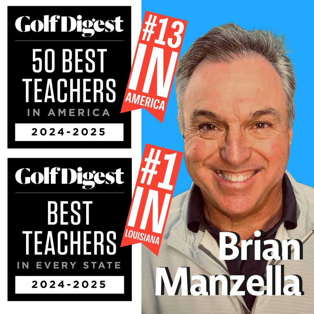 The Digital version of the @GolfDigest 50 Best Teachers in America (2024-'25) list is now online. The 3000+ peer vote ranking is a fascinating look into what other teachers think of your ability to help students & instructors improve. Making it to the top of this list has been