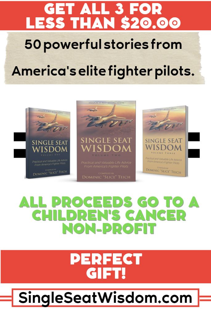 Perfect Christmas Gifts - all 3 books for less than $20!

SingleSeatWisdom.com