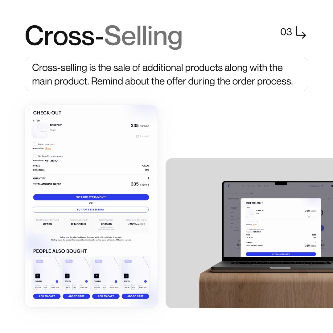 masterly_design's tweet image. Cross-selling is the sale of additional products along with the main product. Remind about the offer during the order process. It is important to do this unobtrusively when the main choice has already been made. The ideal place is the basket. #DesignAgency #Checkout #CrossSelling