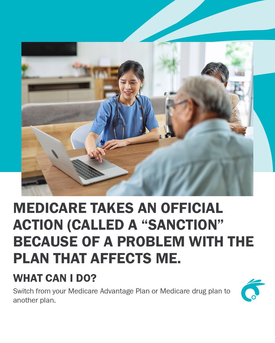 Facing a Medicare sanction? Don't worry, you have options! Switch to another plan if your Medicare Advantage or drug plan encounters issues. Your health, your choice. 

#InclusiveInsuranceAgency #Medicare  #HealthInsurance #NYStateofHealth #wellnessjourney #MedicareOptions