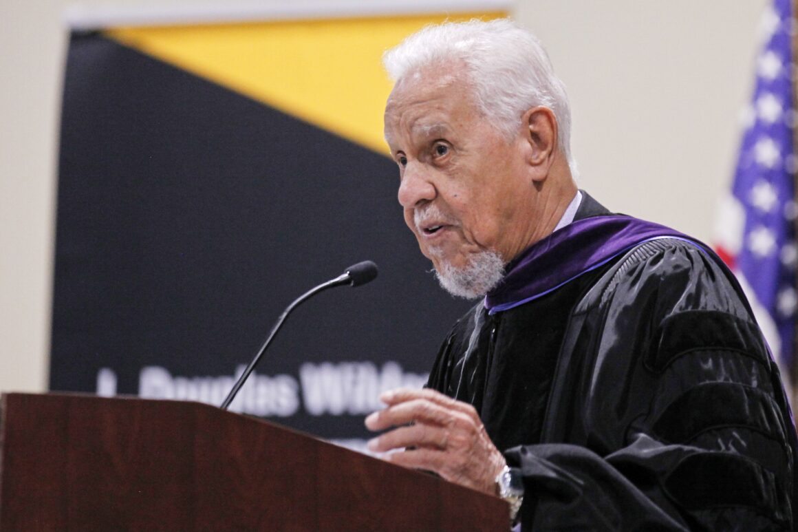 I was honored to serve as keynote speaker at the Fall 2023 Commencement for the L. Douglas Wilder School of Government and Public Affairs at VCU. You can watch my speech here: youtube.com/watch?v=2mOHzN… Read more on Wilder Visions: wildervisions.com/2023/12/15/cel…