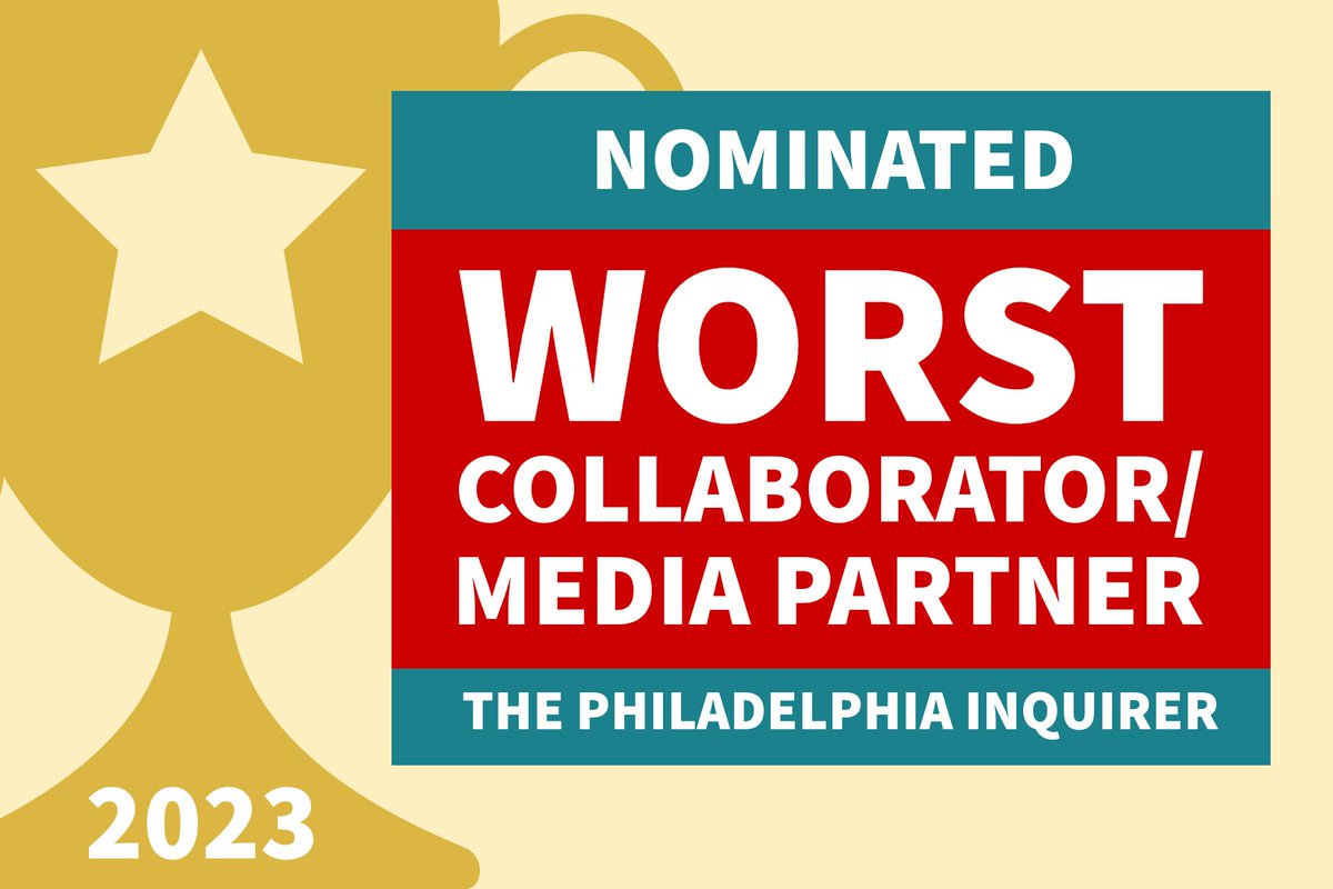 Since folks admire Philly for the 💯 #collaborativejournalism here, I invite you to nominate THE WORST collaborators/media partners in your local landscapes. I'll start w the @PhillyInquirer, for this & when they tried to use our Latine staff as their own Spanish translation desk