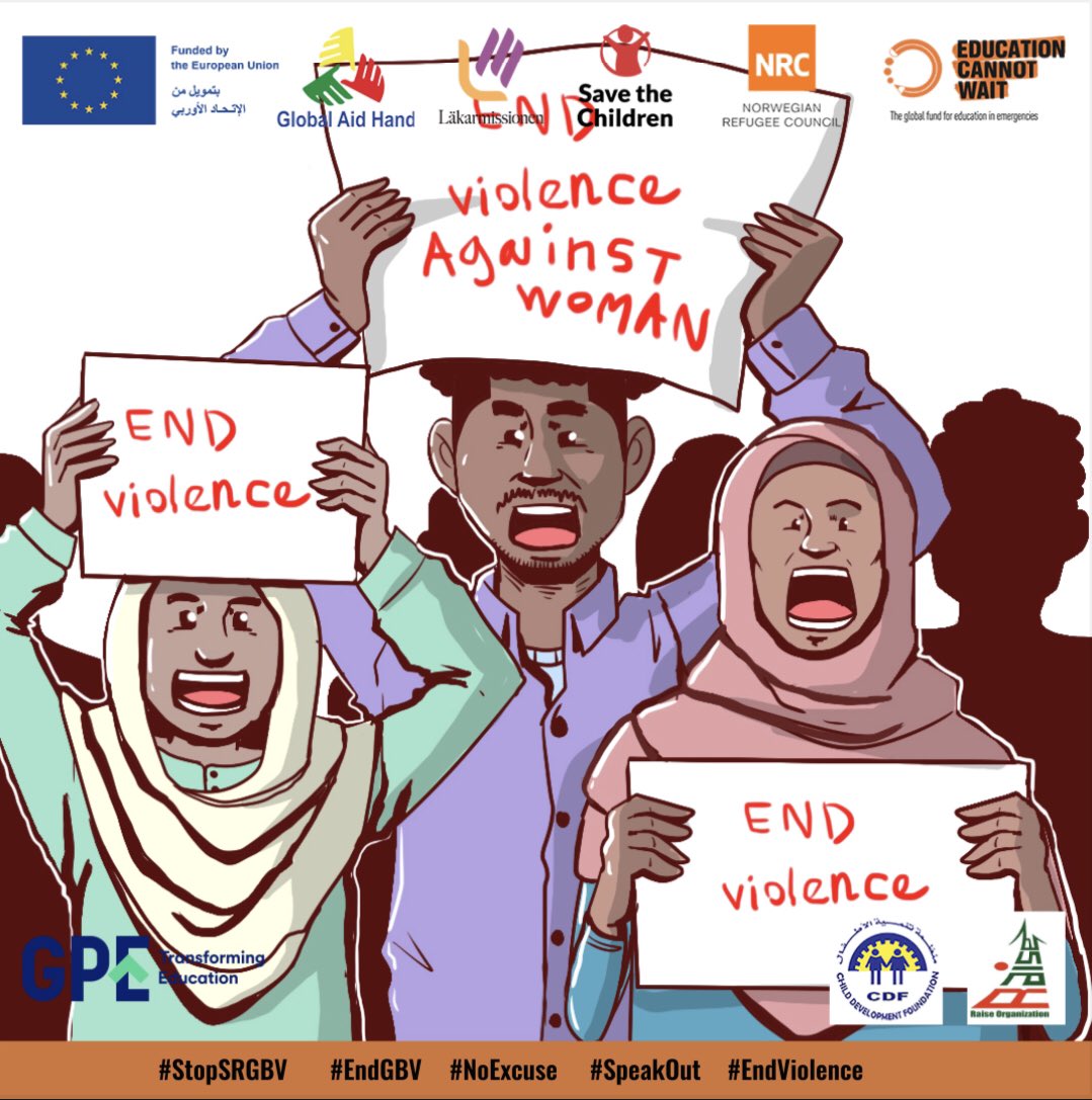 #Unite for change! Its time we amplify our efforts to end SRGBV against women & girls.We need support, activism, investment & clear actions to eradicate #GBV.Every voice counts, every action matters.Let's build safer spaces for education & empower our future generations #NoExcuse