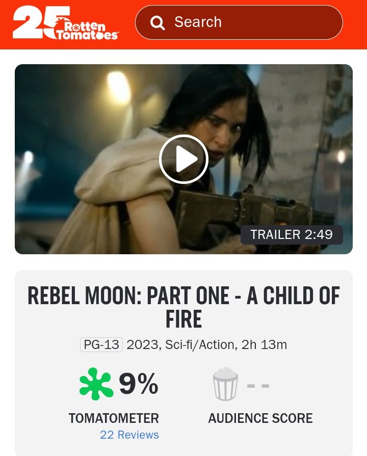 Rebel Moon - Parte 1: A Menina do Fogo, Trailer oficial