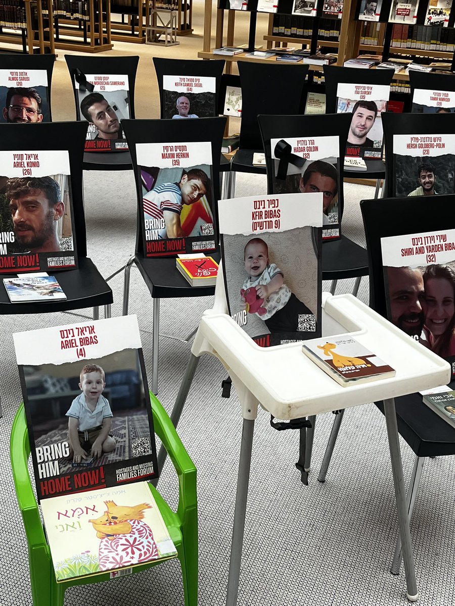 Go_Learn_It's tweet image. Yes Rabbi,

On this Chanukah, it is not business as usual but our people persevere. It involves having kindergarten in bomb shelters, remembering those kidnapped everywhere, whether in the new National Library Building or public squares and never forgetting #AmYisraelChai