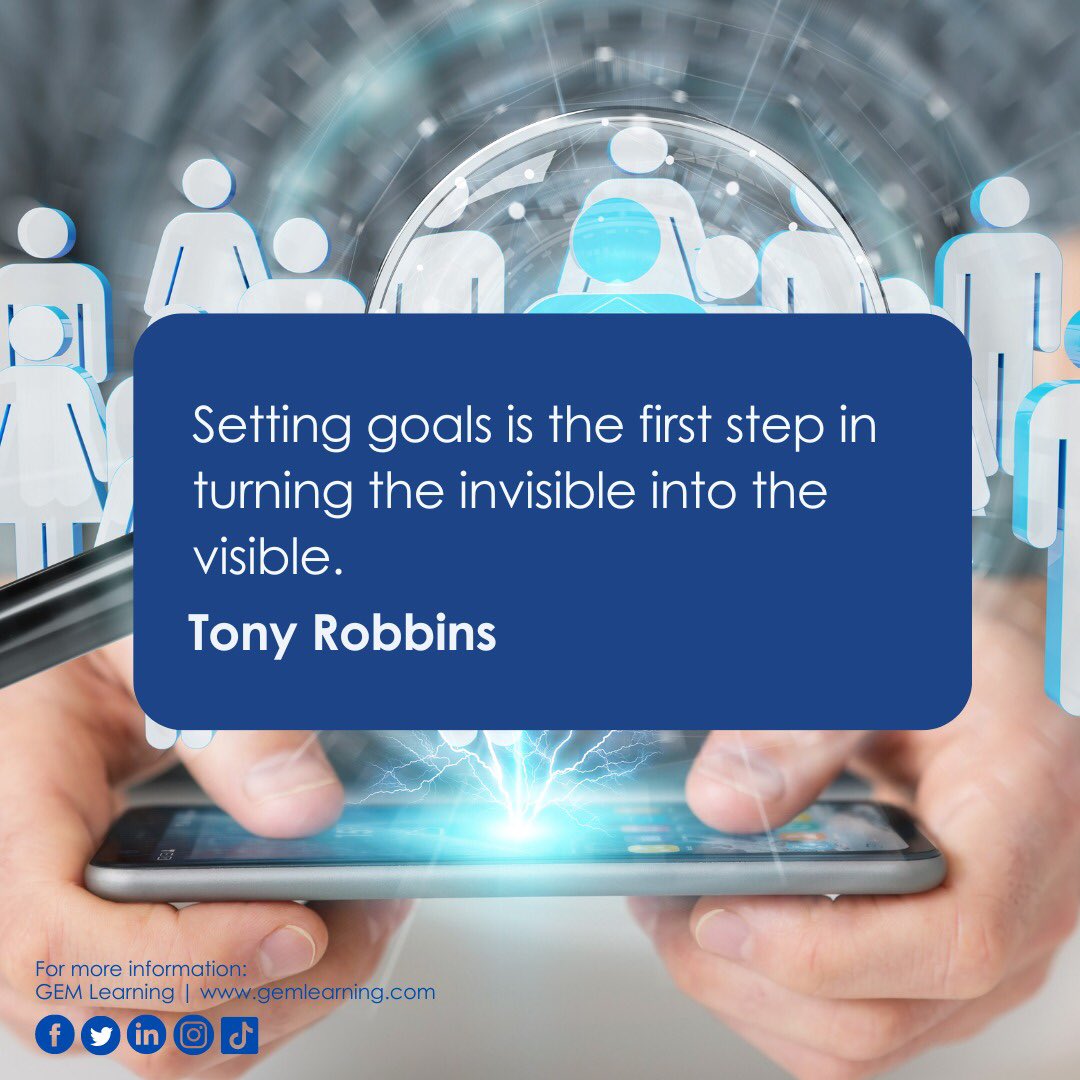 GemLearning's tweet image. ✨ Turning dreams into reality starts with setting goals! 💪✨ Embrace the power of vision and action. #GoalSetter #TonyRobbinsWisdom