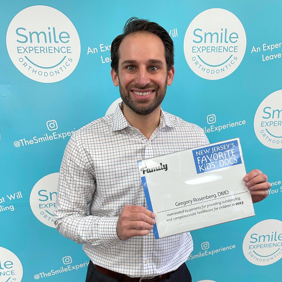 Exciting news! 🤩 Dr. Rosenberg was nominated by local parents for the 2023 'New Jersey's Favorite Kids' Docs'! 👏 We just want to say a big thank you to everyone who showed their support in nominating Dr. Rosenberg. 🤗

#NJFavoriteKidsDocs #NJFamily #Orthodontist