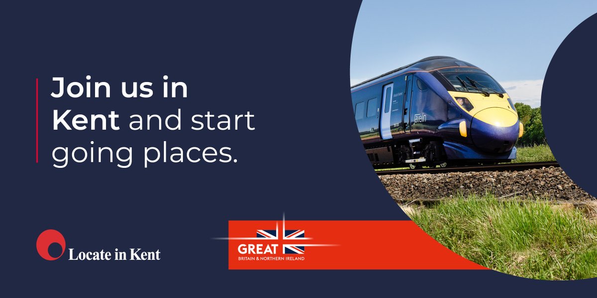 Home of the HS1, the UK’s only high-speed line. This 67-milelong rail line links St Pancras International in central London and the Channel Tunnel. Join us in Kent and start going places. #JoinusinKent Find out more ▶️ shorturl.at/hxBC1