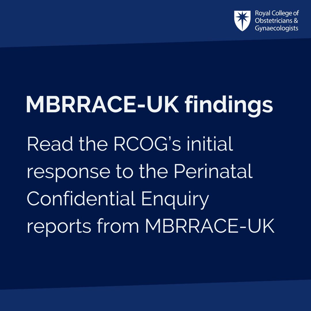 RoyalCollegeObsGyn (@rcobsgyn) on Twitter photo <a href="/mbrrace/">MBRRACE UK</a>-UK has published two Perinatal Confidential Enquiry reports identifying where improvements in care may have made a difference to outcomes for women and their babies, and inequalities in care received by Black and Asian women.
Find out more: brnw.ch/21wFm7D <a href="/mbrrace/">MBRRACE UK</a>-UK has published two Perinatal Confidential Enquiry reports identifying where improvements in care may have made a difference to outcomes for women and their babies, and inequalities in care received by Black and Asian women.
Find out more: brnw.ch/21wFm7D