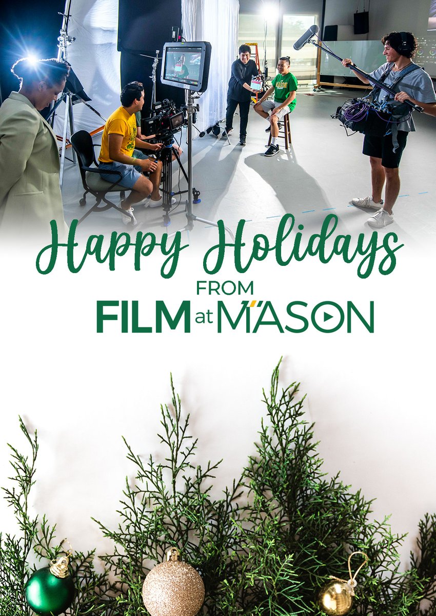 Film at Mason wishes everyone a safe, relaxing, and happy holiday season. We look forward to welcoming you back in 2024!