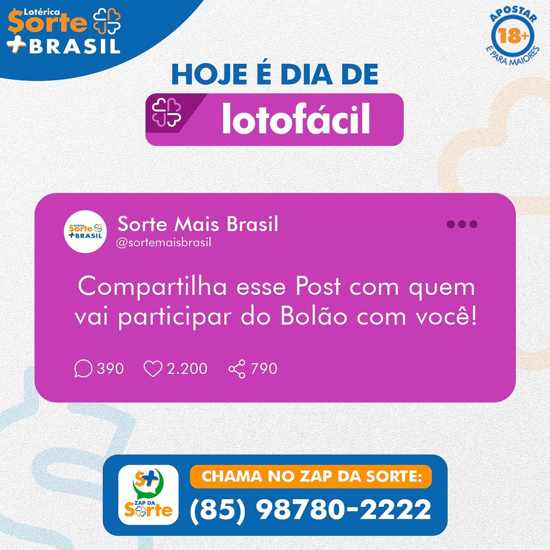 Loterica Sorte mais Brasil (@sortemaisbrasil) / X