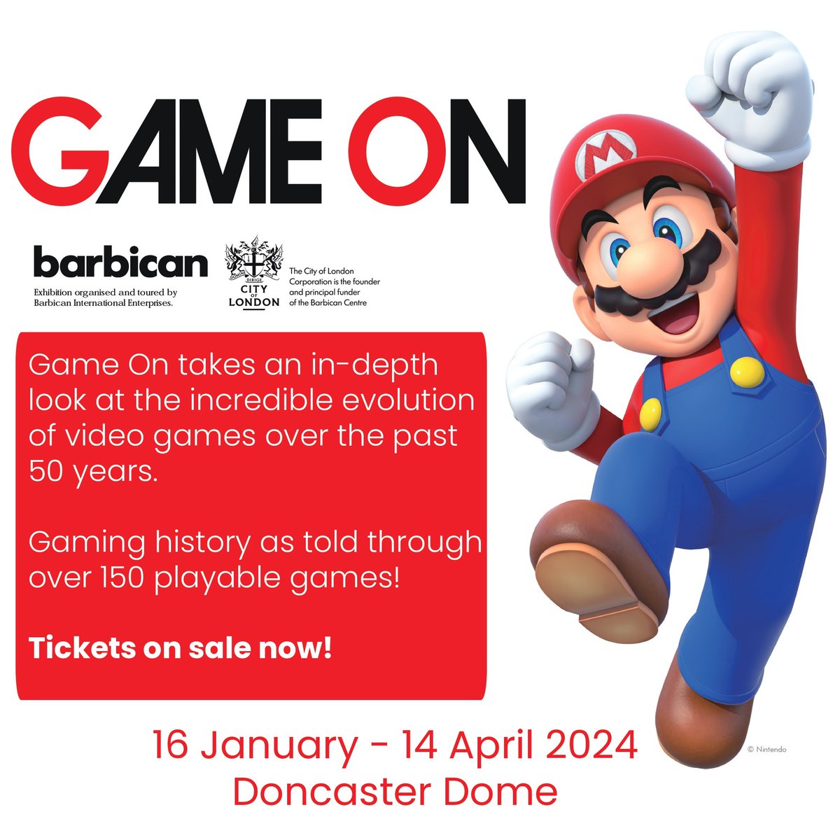 This large-scale international exhibition takes an in-depth look at the evolution of video games over the past 50 years & great for students from all key stages & disciplines & we’re offering a special educational offer price. Find out more: bit.ly/3RnvHmG