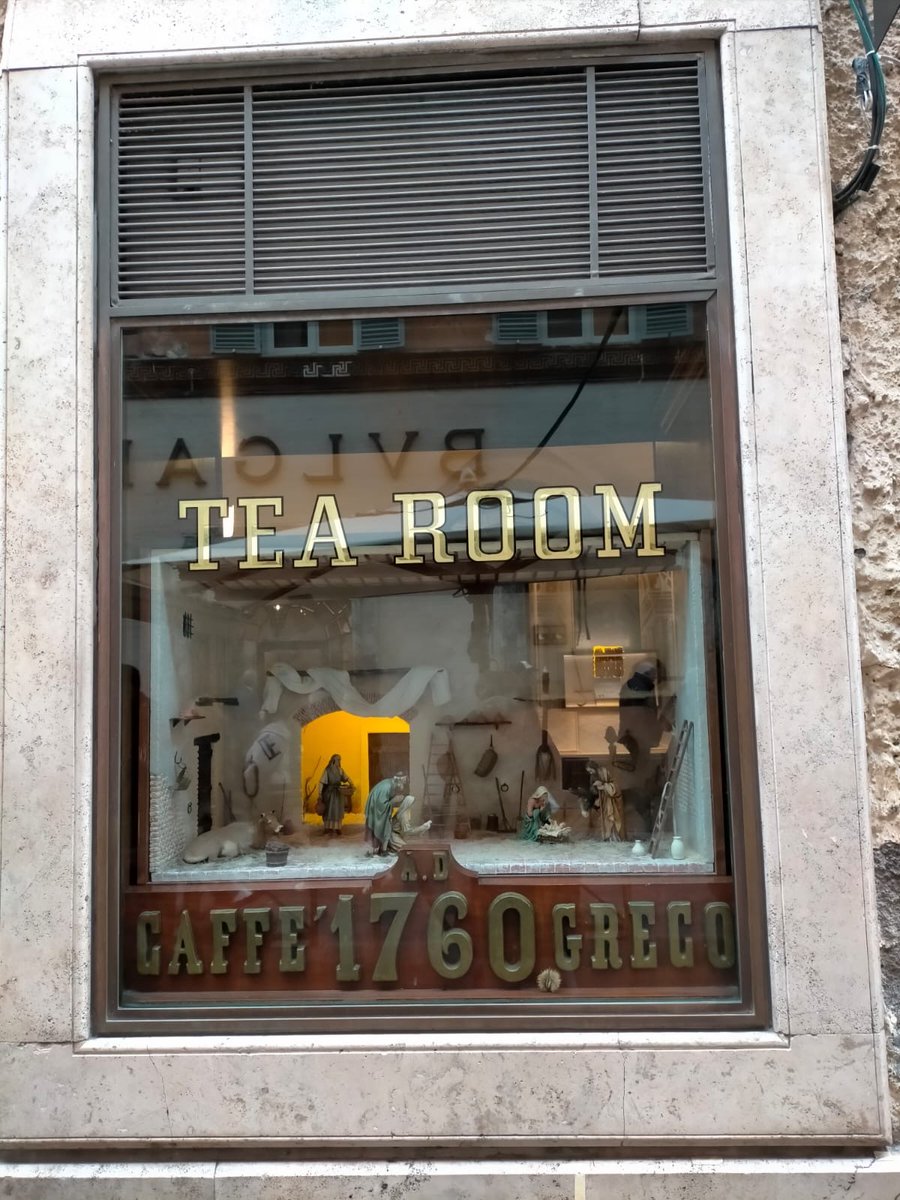 MastersRome's tweet image. Coffee tastes like history at Caffe’ Greco in via Condotti, Rome…