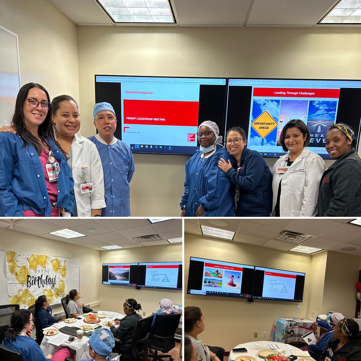 Amazing BMH/CCH Periop Tabletop Final Leadership Session! I am so proud of our CNM’s and their Leadership Presentations! #ProfessionalDevelopment #TransformationalLeadership #NYPStayAmazing #ProudDON @WilieMManzano @nyphospital @lystra_m @alanmlevin 💫🌟🎈🏥