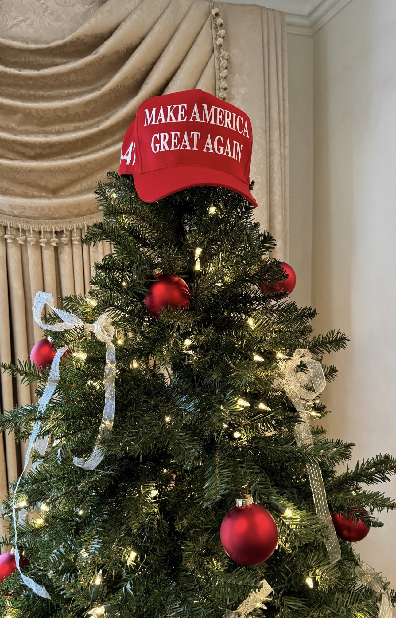 Make America Great Again Xmas Tree Ornament Make America Great Again Xmas Tree Ornament