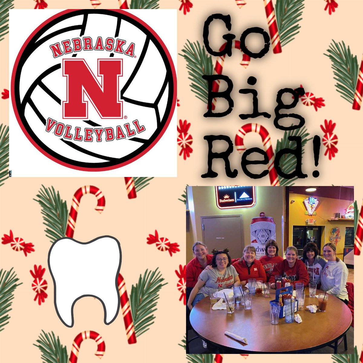 📷📷Go Nebraska Huskers Volleyball! 📷📷
Some of the office was able to get together on Thursday night to cheer on the Huskers!
Comment your score predictions below!
#huskers #huskervolleyball #gbr #gobigred #dentistry #lincoln #dental #dentist #nebraska #nebraskalife