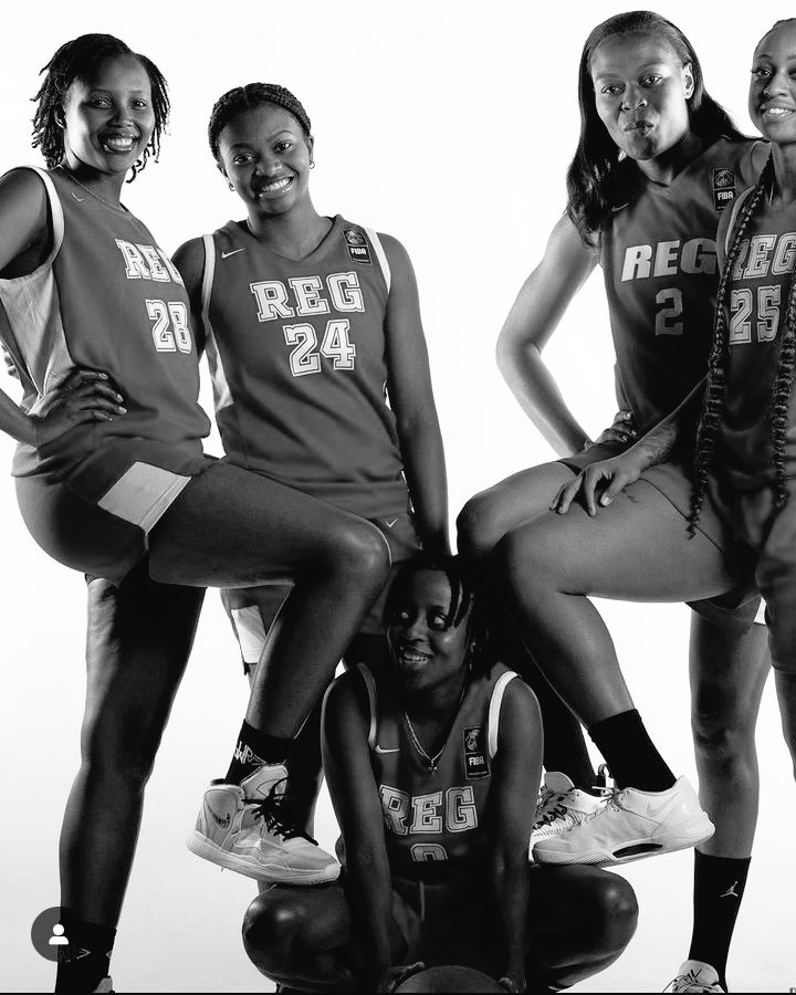 Call them #Gooners the game changer from @regwomenbbc  in @fibaawbl  
Let's  do this gyals🏀🏀🏀