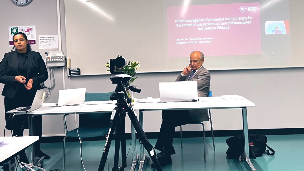 PROFORMA Project (@proformaproject) on Twitter photo <a href="/EDCTP/">EDCTP</a> funded <a href="/ProformaProject/">PROFORMA Project</a> proudly announce that its 3rd PhD student, Tigist Dires Gebreyesus from #EthiopianFDA successfully defended her PhD thesis and graduated from the Department of Global Public Health <a href="/karolinskainst/">Karolinska Institutet</a>
<a href="/EDCTP3/">Global Health EDCTP3</a> #EthiopiaFDA <a href="/cdtafrica/">CDT-Africa</a> <a href="/eleakl/">Eleni Aklillu</a> <a href="/EDCTP/">EDCTP</a> funded <a href="/ProformaProject/">PROFORMA Project</a> proudly announce that its 3rd PhD student, Tigist Dires Gebreyesus from #EthiopianFDA successfully defended her PhD thesis and graduated from the Department of Global Public Health <a href="/karolinskainst/">Karolinska Institutet</a>
<a href="/EDCTP3/">Global Health EDCTP3</a> #EthiopiaFDA <a href="/cdtafrica/">CDT-Africa</a> <a href="/eleakl/">Eleni Aklillu</a>