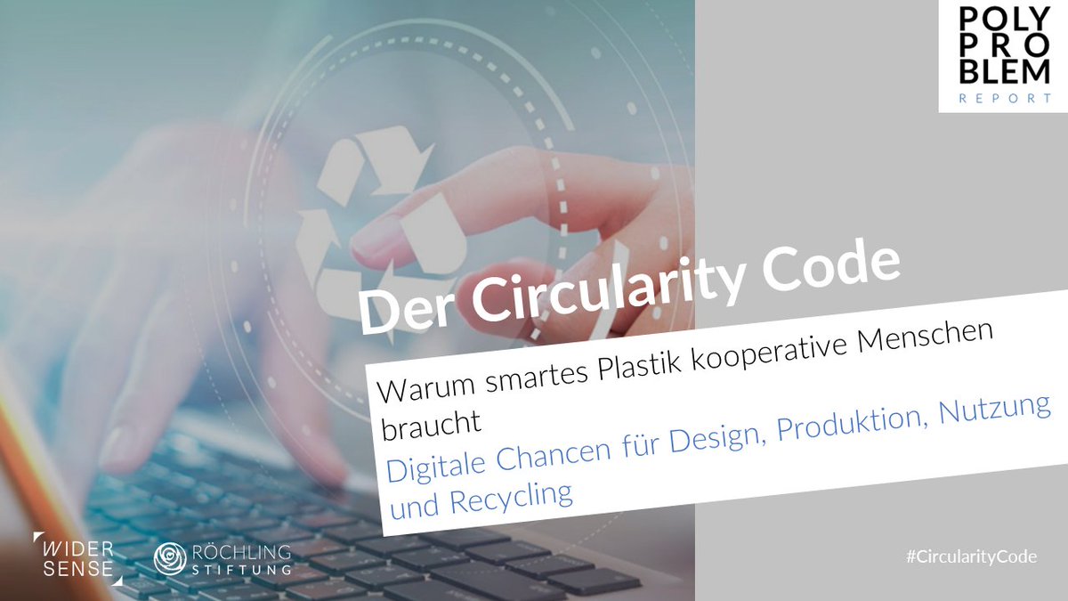 POLYPROBLEM (@polyproblem) on Twitter photo ➡️Welche Chancen bieten digitale Technologien für die Bereiche #Design, #Produktion, #Nutzung und #Recycling?♻️
Jetzt nachzulesen im neuen <a href="/polyproblem/">POLYPROBLEM</a>-Report #CircularCode unter shorturl.at/imEXZ ➡️Welche Chancen bieten digitale Technologien für die Bereiche #Design, #Produktion, #Nutzung und #Recycling?♻️
Jetzt nachzulesen im neuen <a href="/polyproblem/">POLYPROBLEM</a>-Report #CircularCode unter shorturl.at/imEXZ