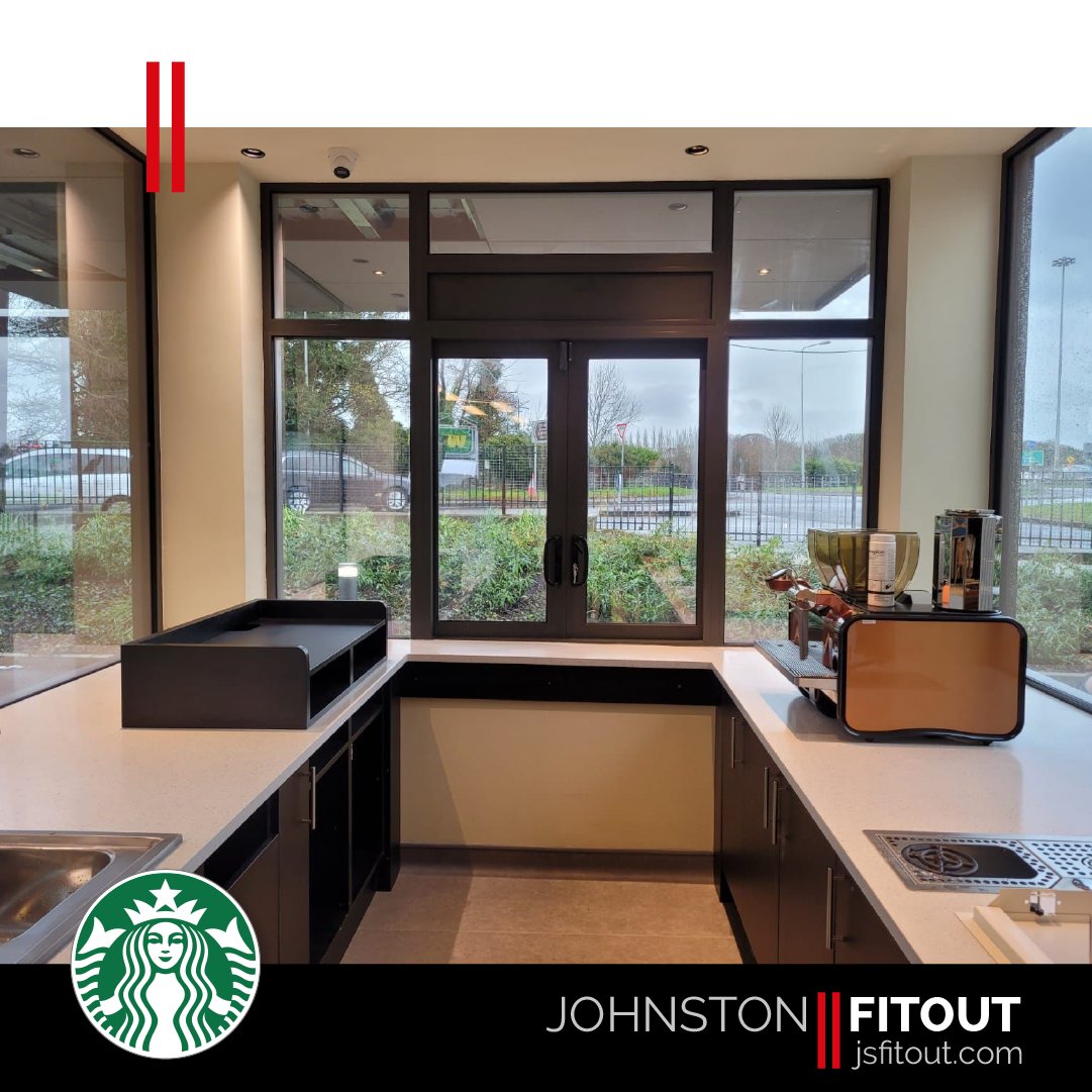 Johnston Fitout (@jsfitout) on Twitter photo Wake up and smell the <a href="/Starbucks/">Starbucks</a> <a href="/jsfitout/">Johnston Fitout</a> most recent project for <a href="/StarbucksIre/">Starbucks Ireland</a> <a href="/WoodiesIreland/">Woodie's</a> Lucan #JohnstonFitout were delighted to be appointed main contractor for this #DriveThru project. Johnston Fitout is part of the Johnston Fitout Group.
#starbucks #starbucksireland Wake up and smell the <a href="/Starbucks/">Starbucks</a> <a href="/jsfitout/">Johnston Fitout</a> most recent project for <a href="/StarbucksIre/">Starbucks Ireland</a> <a href="/WoodiesIreland/">Woodie's</a> Lucan #JohnstonFitout were delighted to be appointed main contractor for this #DriveThru project. Johnston Fitout is part of the Johnston Fitout Group.
#starbucks #starbucksireland