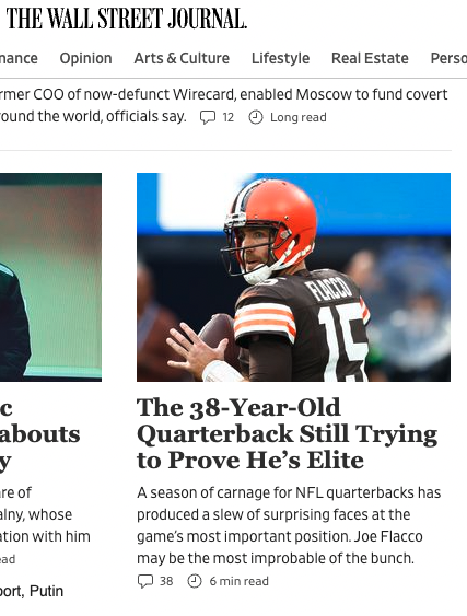 joethill81's tweet photo. What was more impactful in Flacco's career? The Superbowl ring or simply @PFTCommenter starting a debate that still hasn't ended in 2023 to the point that it is on the front page of https://t.co/AOn4B45IUW today. https://t.co/WkFmgzmFu9