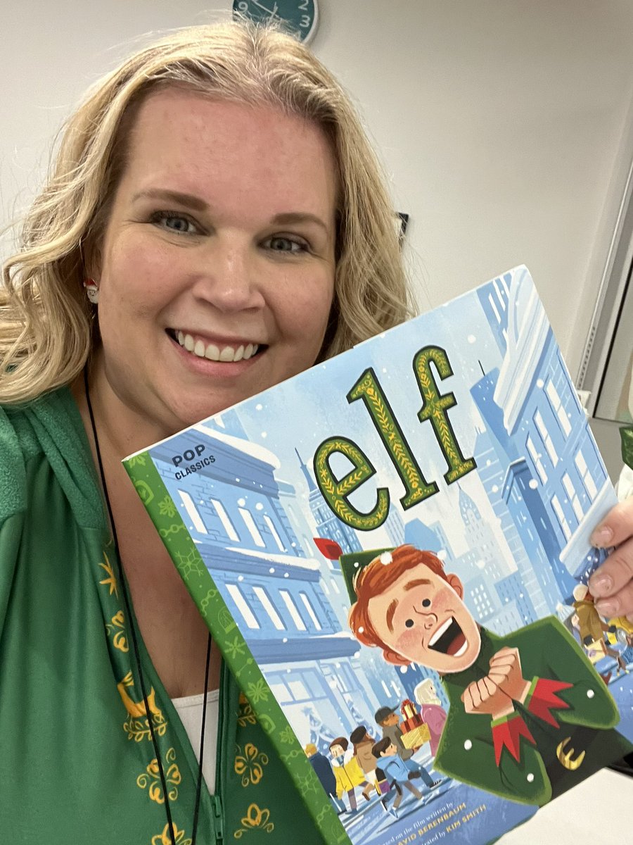 The best way to spread Christmas cheer is by reading loud for all to hear! Spending my day as Buddy the Elf and reading my story to all the classes in the Candy Cane Forest! @MohawkColts #RISDLEADANDINT #RISDWEAREONE #RISDBELIEVES #LearnerFramework #ignite