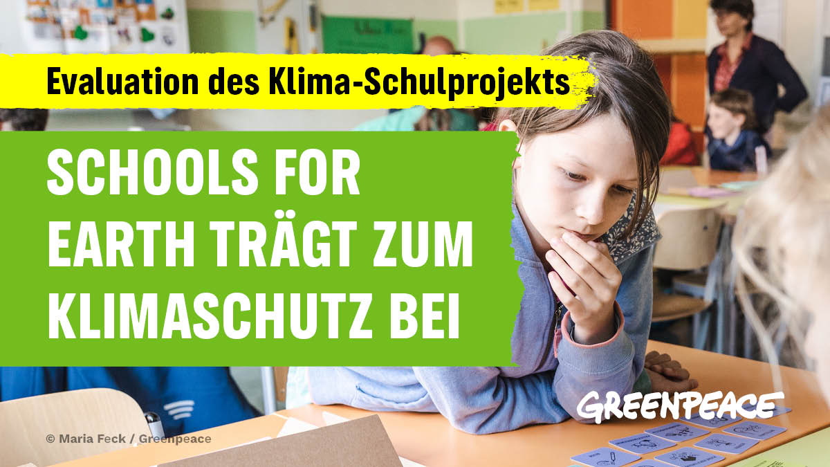 Rund ein Drittel der Befragten stimmt klar zu, dass “Schools for Earth” einen entscheidenden Beitrag zu #Klimaschutz und #Nachhaltigkeit in ihren Schulen geleistet hat. 🎓🌱 Das ist ein Ergebnis der Evaluationsstudie über das Klima-Schulprojekt. #twlz (1/2)