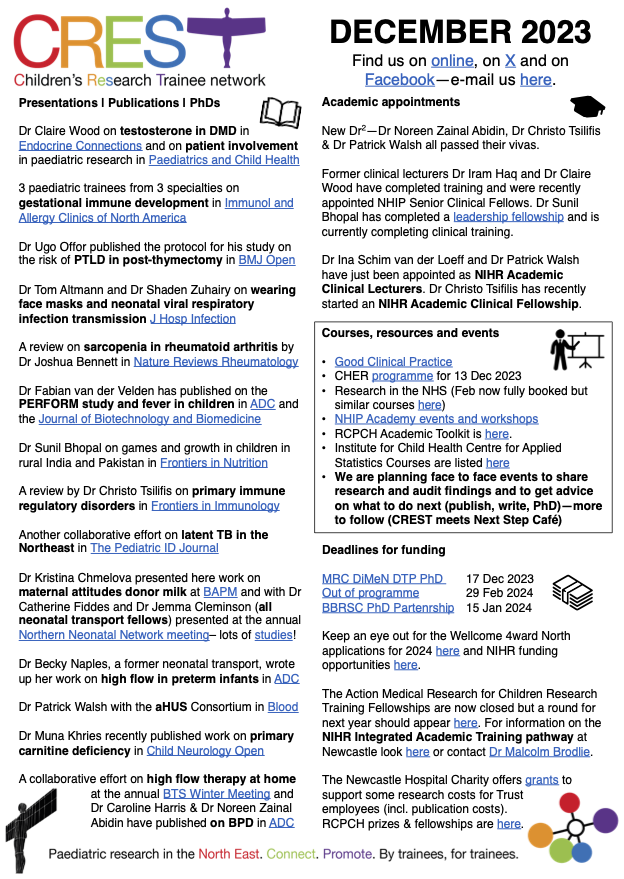 CREST (@CrestTrainees) tweet media