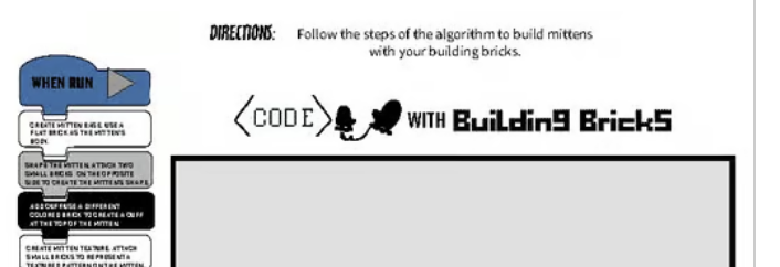 Laura Fleming (@lflemingedu) on Twitter photo Unplugged Coding Mat for Mitten Brick Building Algorithm #coding #winter #tlchat #edchat #legos teacherspayteachers.com/Product/Unplug… Unplugged Coding Mat for Mitten Brick Building Algorithm #coding #winter #tlchat #edchat #legos teacherspayteachers.com/Product/Unplug…