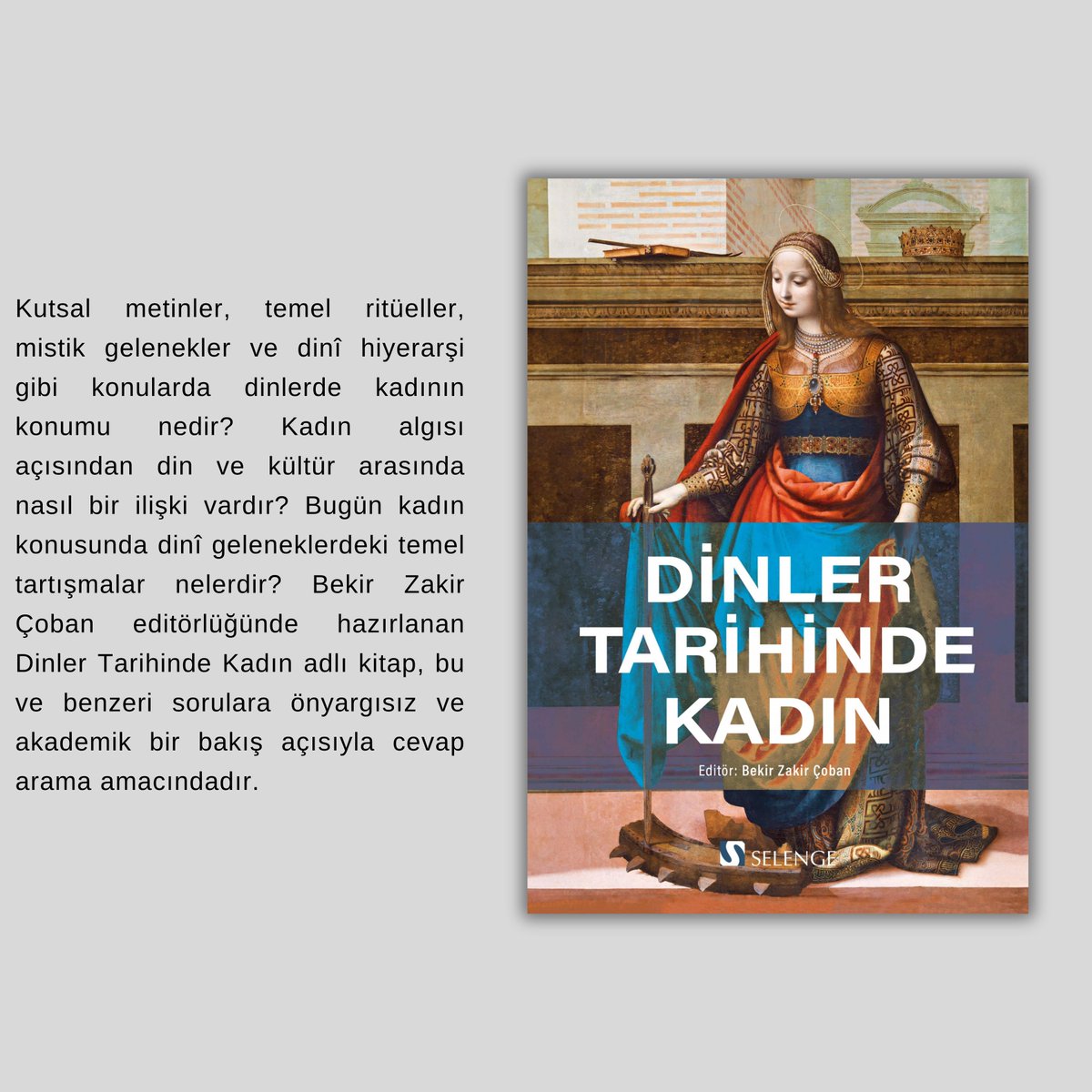 Dinler Tarihinde Kadın - Editör: Bekir Zakir Çoban @bekirzakir 

kitapyurdu.com/kitap/dinler-t…